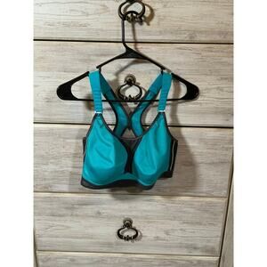 Anita Teal Sports Bra - Comfortable & Supportive- 34 D